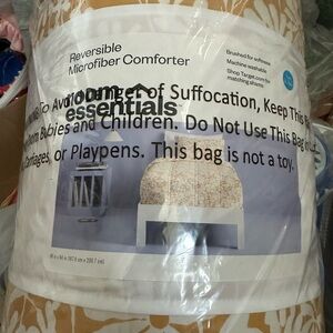 Reversible Microfiber Comforter -